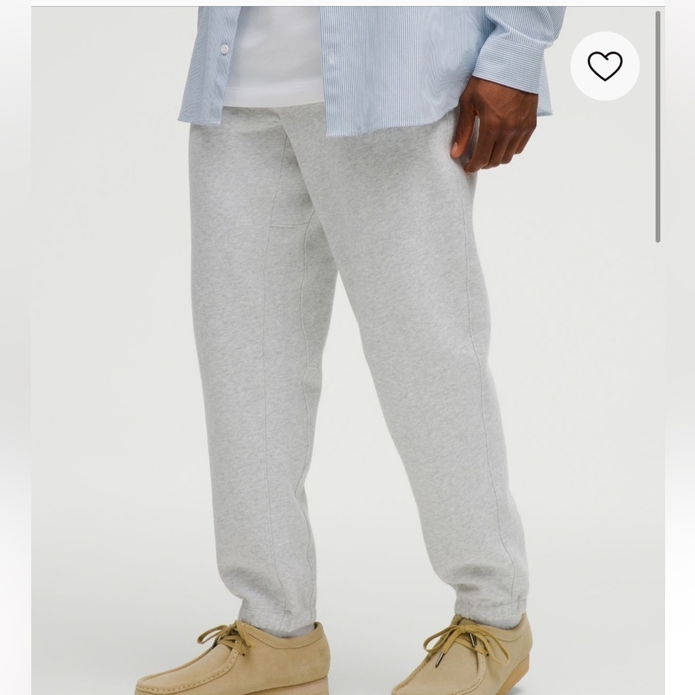 Lululemon Steady State Jogger Heathered Core Ultra Light Grey Size Small